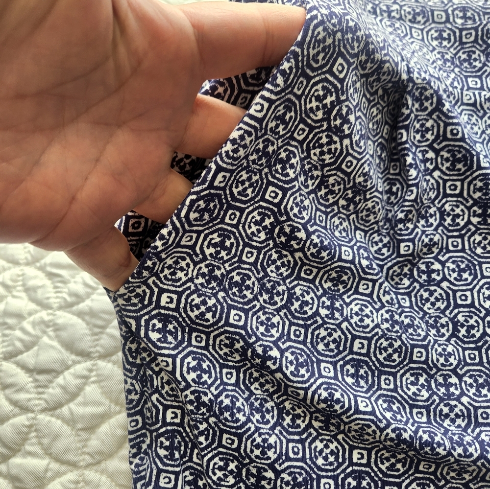 J.Mcmaghlin Blue Patterned Pants - image 4